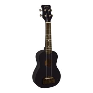 Kohala Ukulele KT-SBK Soprano Tiki Sbk