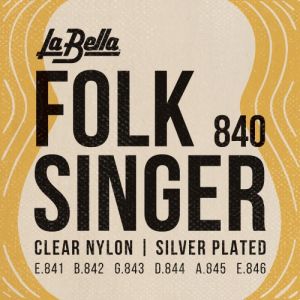 La Bella LB840 Jeu Classique Folksinger Nyl.Ar