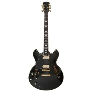 Larry Carlton H7 LH BK Hollow Body EN