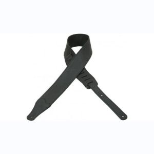 Levy's Sangle cuir souple Black