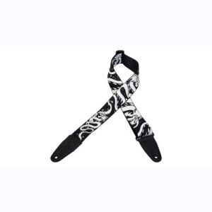 Levy's Sangle polyester embout cuir avec motifs Design 013