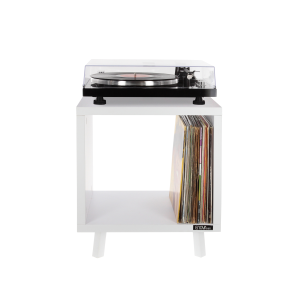 VINYLE LOVER CUBE WH Meuble Hifi blanc