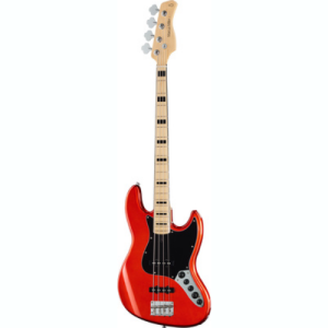 Marcus Miller basse V7 2nd génération Vintage Alder-4 Bright metallic red Maple