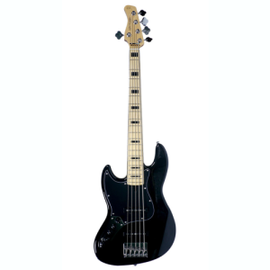 Marcus Miller basse gauchère V7 Vintage Alder-5 LH Black Maple