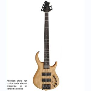 Marcus Miller basse électrique M5 Swamp Ash-4 NT Naturel V2.0