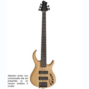 Marcus Miller basse électrique M5 Swamp Ash-4 NT Naturel Gauchère V2.0