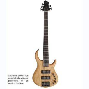 Marcus Miller basse électrique M5 Swamp Ash-5 NT Naturel Gauchère V2.0