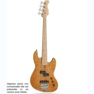 Marcus Miller précision bass U5 Alder-4 NT Naturel Fretless V2.0