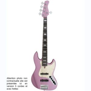 Marcus Miller jazz bass V7 Alder-4 BUR Fretless V2.0 Burgundy