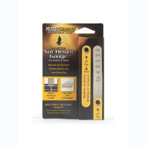 Music Nomad Cale de précision pour hauteur de sillet