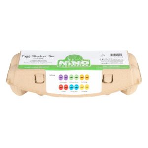Nino SET18 Assortiment 12 Oeufs-Shaker Soft