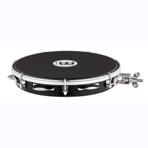 meinl PA10A-BK-NH-H tambourin meinl 10" abs noir peau napa