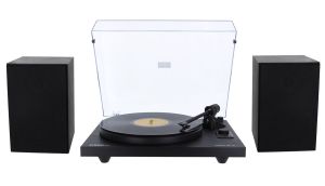 VISION2 SET BL Platine vinyle + Enceintes hifi USB-Bluetooth - finition noire