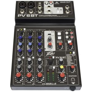 Peavey PV-6BT Table De Mixage Compacte