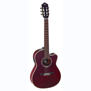 Ortega Guitare Classique RCE138-T4 Rouge
