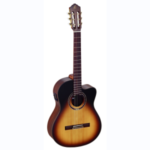 Ortega Guitare Classique RCE158 Slim Neck Sunburst