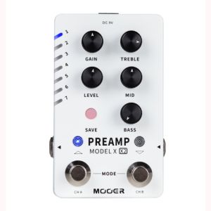 Pedale Mooer Preamp Model X X2