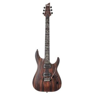 schecter C-1 EXOTIC EBONY