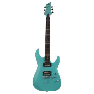 schecter C-6 DELUXE Satin Aqua