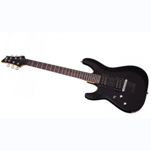 schecter guitare électrique c-6 deluxe l Satin Black