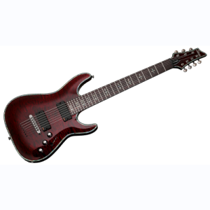schecter guitare électrique hellraiser c-7 Black Cherry