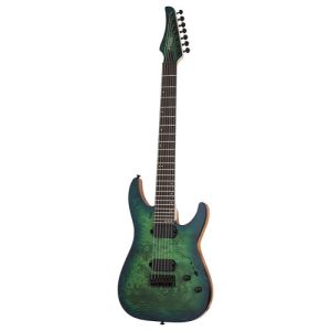 schecter C-7 PRO Aqua Burst