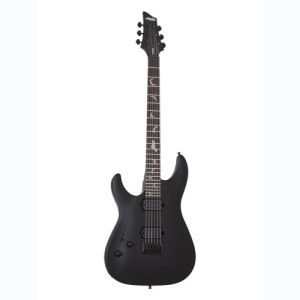 Schecter Damien 6 gaucher Satin Black