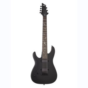 Schecter Damien 7 gaucher Satin Black