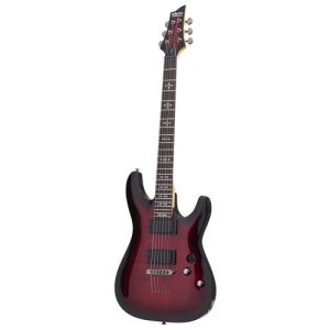 schecter DEMON-6 Crimson Red Burst