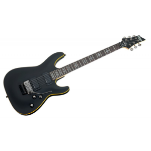 schecter guitare électrique demon-6 fr Aged Black Satin