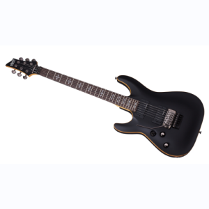 schecter guitare électrique demon-6 fr l Aged Black Satin