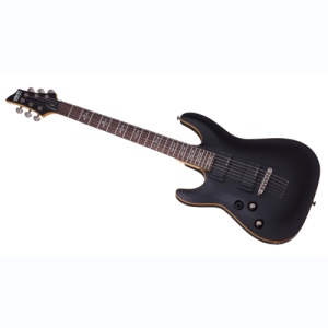 schecter guitare électrique demon-6 l Aged Black Satin