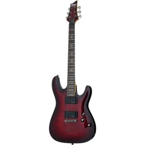schecter DEMON-7 Crimson Red Burst