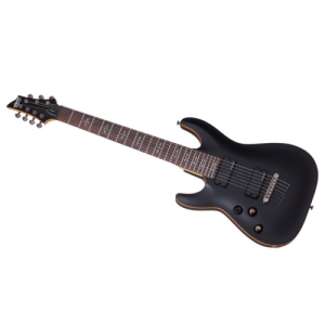 schecter guitare électrique demon-7 l Satin Black