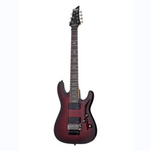 Schecter Demon 7 Floyd Crimson Red Burst