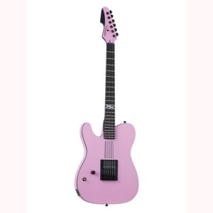 Schecter PT Machine Gun Kelly gaucher Hot Pink