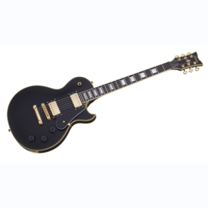 schecter guitare électrique solo ii custom Aged Black Satin