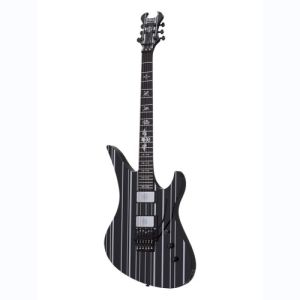 Schecter Synyster Gates Custom Floyd Black Silver