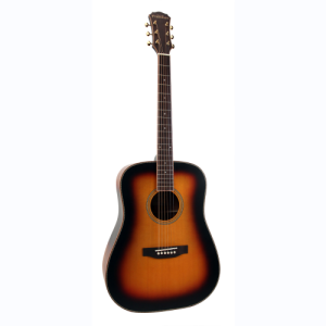 freshman guitare folk SONGDTSB dreadnought sunburst