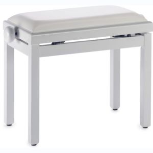 STAGG BANKETTEN UND HOCKER FÜR PIANO Piano Bench PB39 WHP SWH
