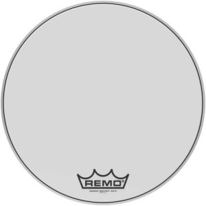 Remo 22'' Ambassador Smooth White Bass Drum Crimplock