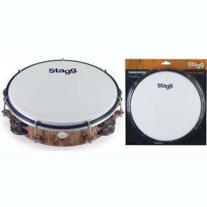 stagg tambourin TAB-208P/WD