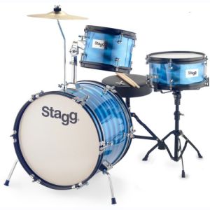 stagg batterie acoustique TIM JR 3-16B BL