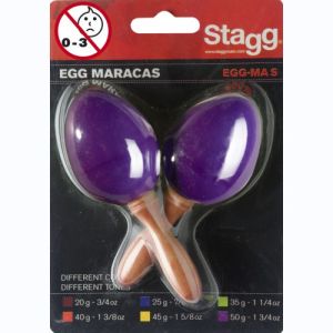 stagg maracas EGG-MA S-PP
