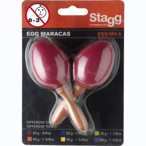 stagg maracas EGG-MA S-RD