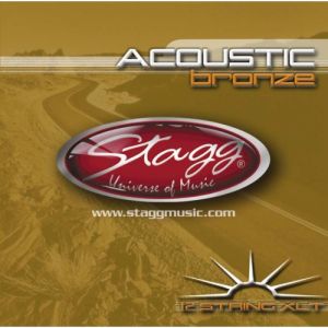 stagg jeu de corde AC-12ST-BR