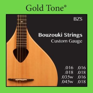 gold tone jeu de corde BZS