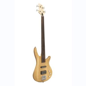 Stagg Basse electrique Fusion SBF-40 NAT FL Naturelle Fretless