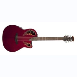 Ovation Celebrity Elite Mid Cutaway CE44-RR Ruby Red