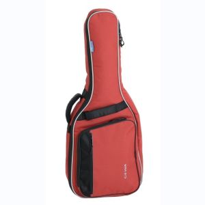 GEWA Housse guitare Economy 12  Classique, Taille 1-2 rouge